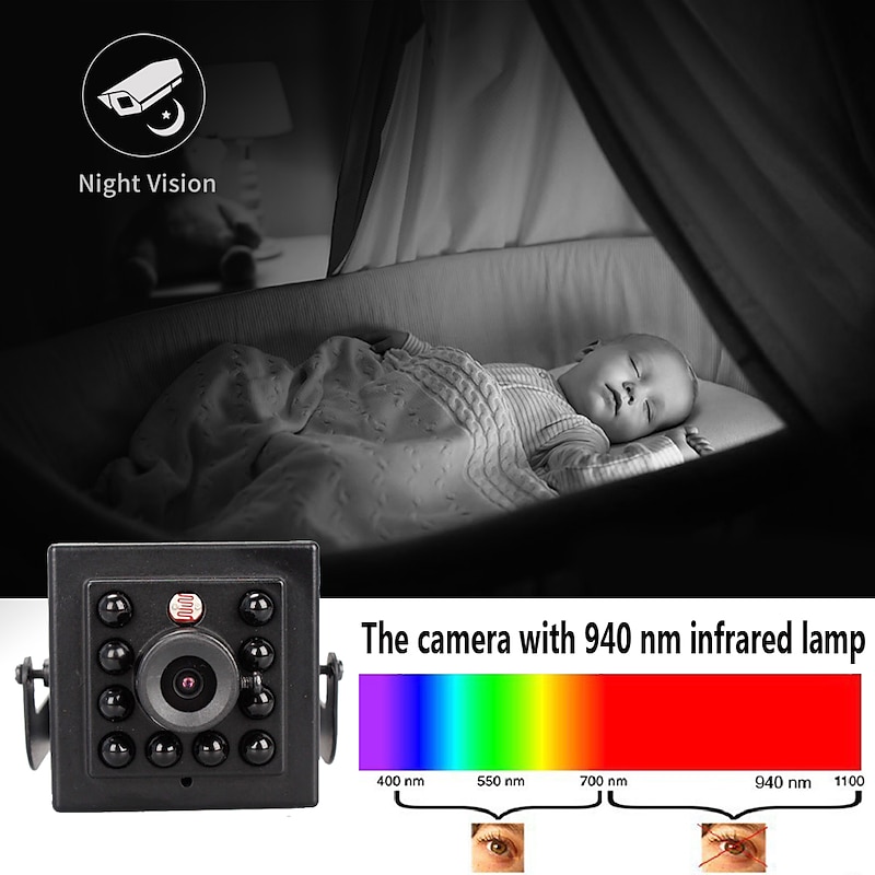 POE Mini IP Camera 4K 8MP 5MP 4MP 3MP H.265 940nm Infrared Night Vision Indoor Security Metal ONVIF IP CCTV System Video Surveillanc4