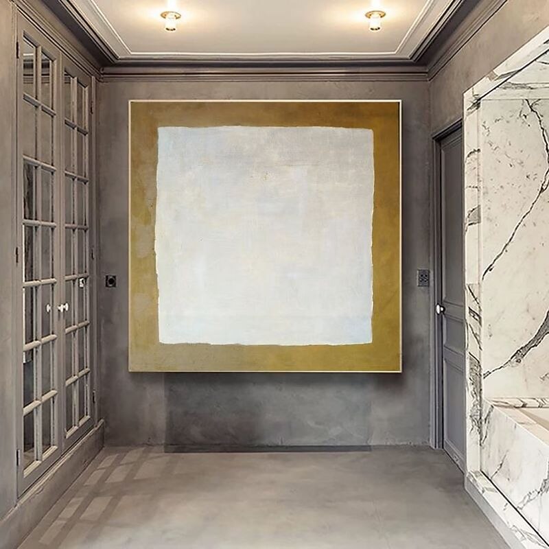 Handmade Oil Painting Canvas Wall Art Decoration Modern Nordic Abstract Simple Personality for Home Decor Rolled Frameless Unstretched Painting4