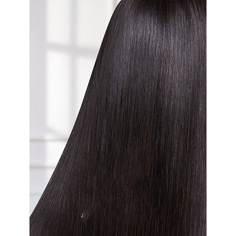 Bob Wig Human Hair Pre Cut Lace Undetectable Real 5x5 HD Lace Closure Wig Blunt Cut Bob Wig 180 Density  Wig Human Hair Pre Plucked Bleached Knots4