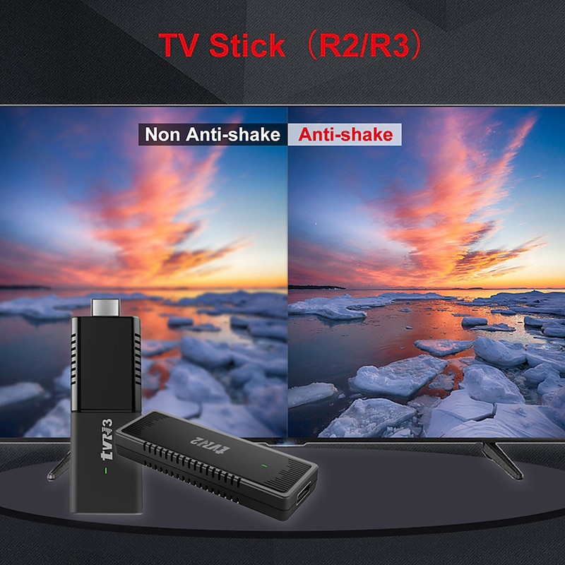 TV Smart Stick 1080P 4K Android 10 2GB RAM 8GB ROM Wifi HDMI compatible TV Screen Projector Smart TV Dongle2