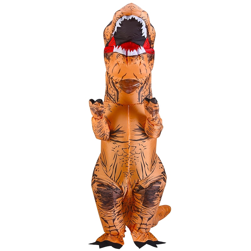 Dinosaur Halloween Party Costume Inflatable Costume Carnival Costume Funny Costume Kid's Adults' Men's Women's Boys' Halloween Masquerade Performance Party Halloween Easy Halloween Costumes Dress Up4