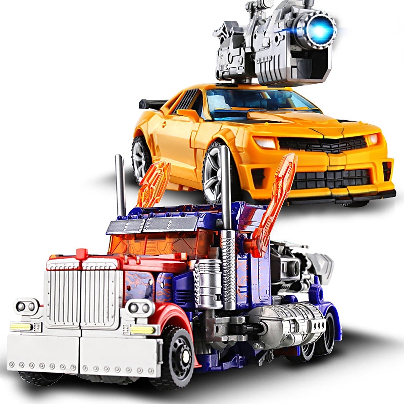 20CM Transformation Toys Anime Robot Car Action Figure Plastic ABS Cool Movie Aircraft Engineering Model Kids Boy Gift2