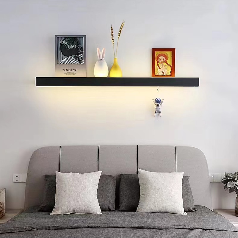 Minimalist LED Wall Sconce 60/80/100/120cm Modern Indoor Lighting Fixture for Living Room Bedroom Bedside Aluminum 110-240V4