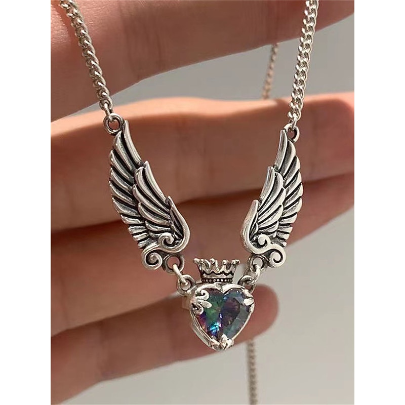 Women's necklace Fashion Outdoor Heart Necklaces4