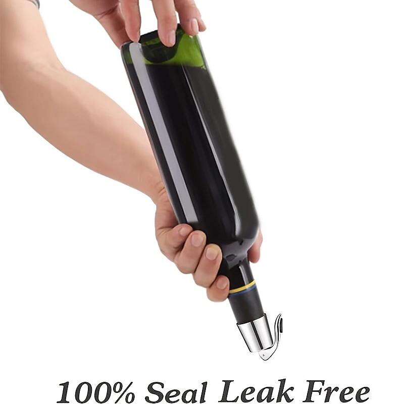 1pcs Stainless Steel Wine Bottle Corks, Fresh Red Wine Corks, Metal Corks, Champagne Corks2