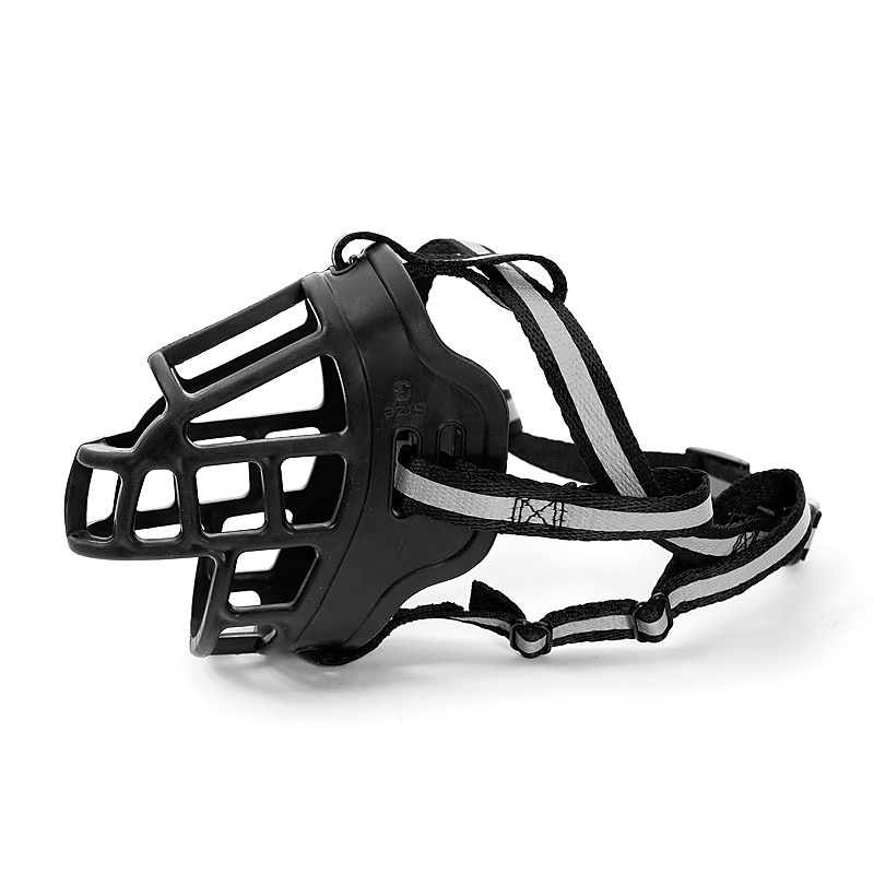 Dog Mouth Cover New Plastic Adjustable Large Dog Mouth Cover Anti bite Anti bark Protection Pet Mask2