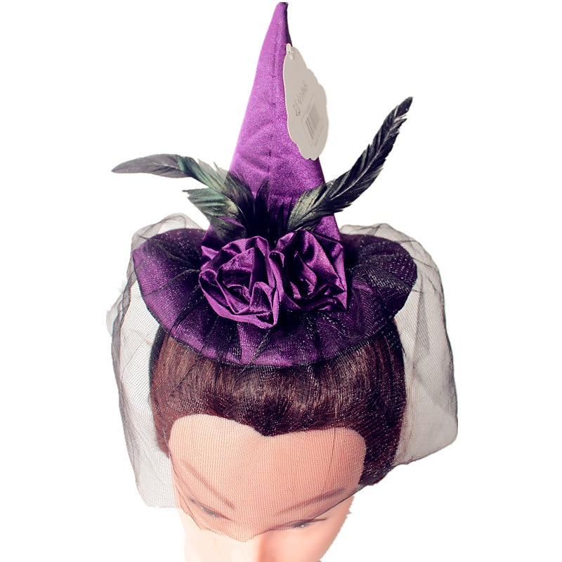 Witch Hat Adults' Women's Halloween Halloween Carnival Easy Carnival Costume for Walpurgis Night4