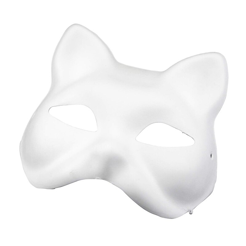3 PCS Kid's Venetian Mask for DIY Gnaga Cat Mask Unisex Half Face Party Masquerade Carnival of Venice Carnival Mardi Gras Easy Carnival Costume3