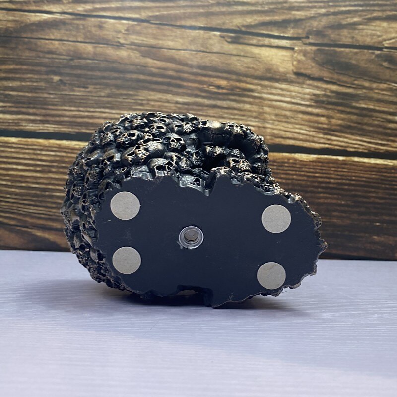 Halloween Decoration Skull Head Flower Pot Decoration Statue Crafts4