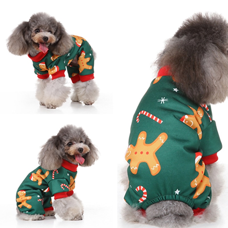 Pet Supplies Christmas Baking Halloween Funny Alternative Personalized Dress Up Four Legged Clothing