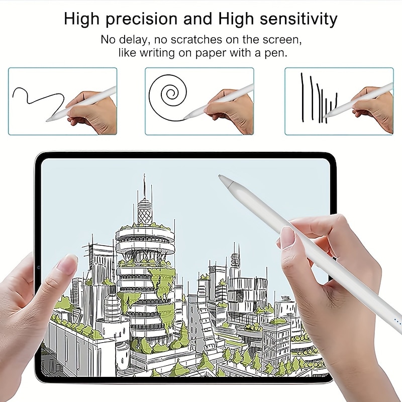 Stylus Pen Perfect For Phone Tablet Writing  Drawing For Android IOS Windows Touch Screens Universal Touch Pen For IPad IPhone  Apple Pencil Samsung4