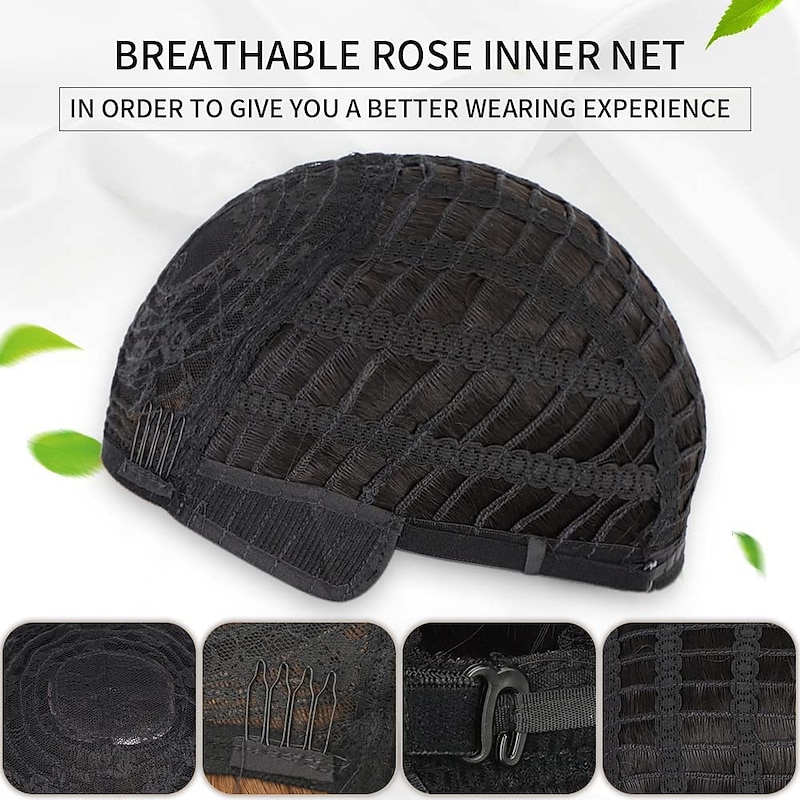 Short Wavy Wig with Bangs for Women Shoulder Length Bob Curly Women's Charming Synthetic Wigs with Natural Wavy Black To Brown Heat Resistant Hair for Daily Party Use Christmas Party Wigs4