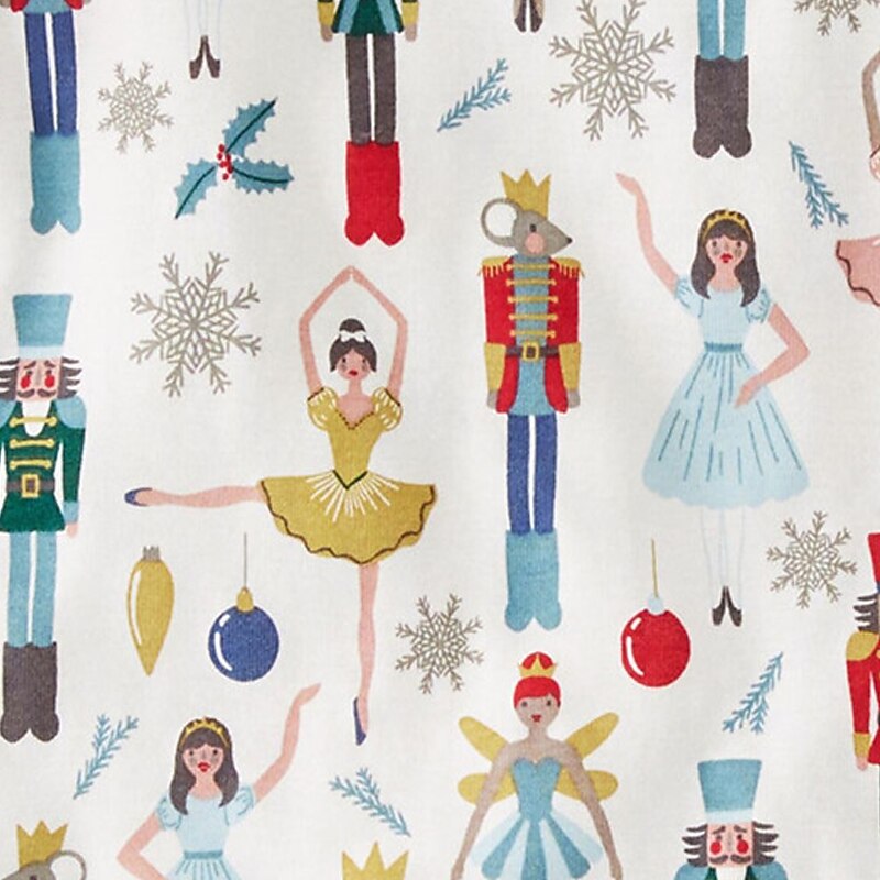 Girls' 3D Cartoon Christmas Pajamas Christmas Sets Pajama Sets Long Sleeve 3D Print Fall Winter Active Fashion Cute Kids 4 years+ Crew Neck Home Causal Indoor Regular Fit2