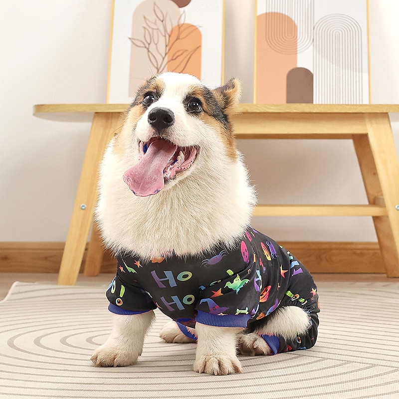Dog Cat Pajamas Fashion Party Breathable Soft Washable Comfortable Party Halloween Casual Daily Festival Dog Clothing for Bichon Frise Pomeranian Baby Pet Papillon Small2