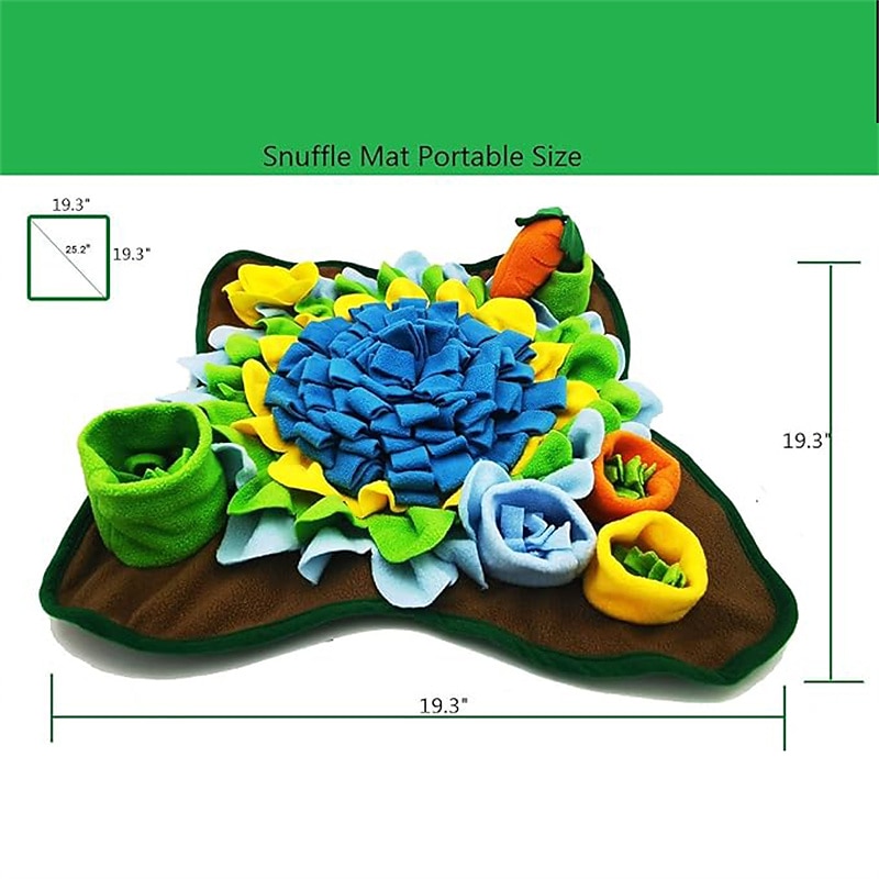 New Pet Products Pet Smell Mat Dog Slow Food Smell Mat Pet Education Interactive Training Mat3