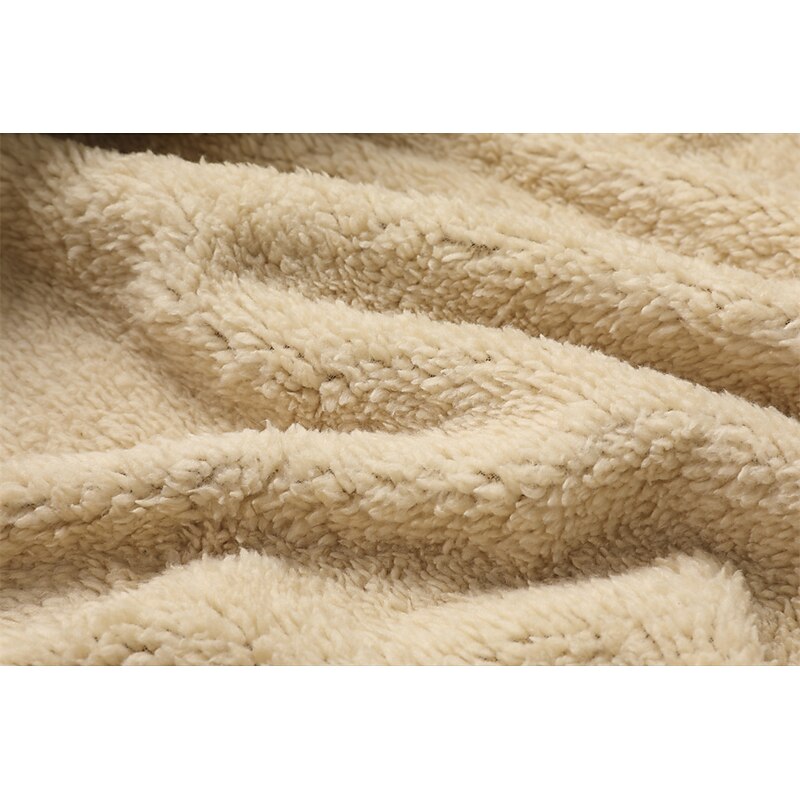 Men's Sherpa Linend Brown Green Khaki Gray Hooded Graphic Prints Zipper Pocket Sports & Outdoor Daily Sports 3D Print Fleece Streetwear Designer Casual Winter Clothing Apparel Hoodies Sweatshirts2