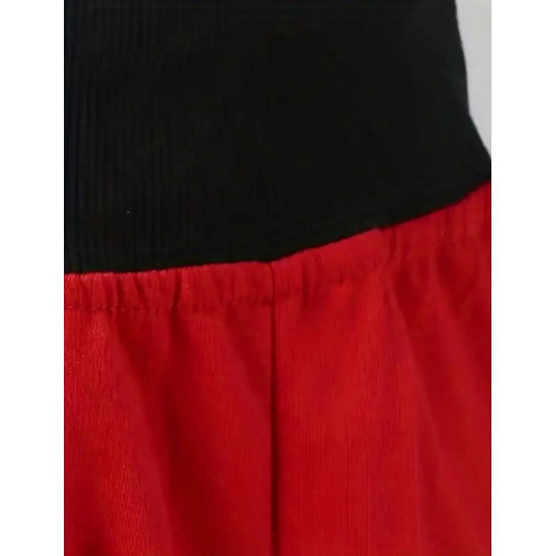 Men's Sweatpants Joggers Pocket Drawstring Elastic Waist Color Block Comfort Breathable Outdoor Daily Going out Fashion Casual Red Dark Gray4