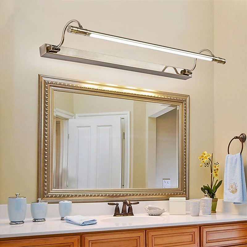 Mirror Lights Bathroom Lamp IP44 Indoor Wall Lamp Rotating Makeup Light Picture Lamps 110-240V4