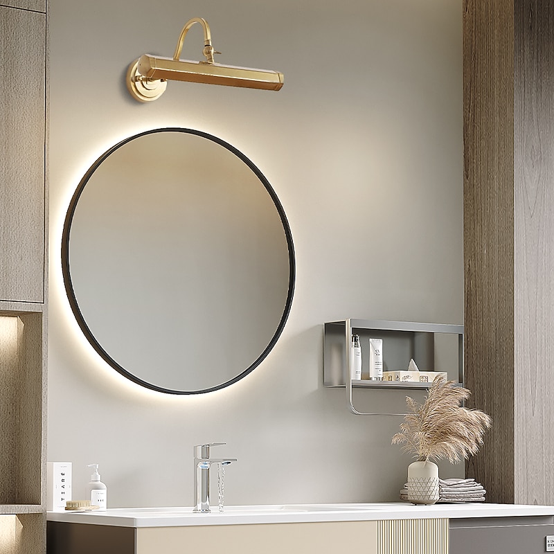 LED Wall Light G9 Copper 2 Light Hardwired Wall Mounted Picture Light 110-240V4