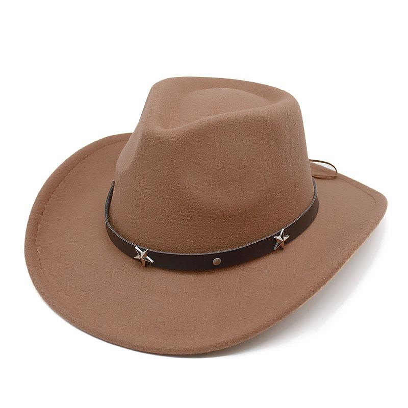 Cowgirl West Cowboy 18th Century 19th Century State of Texas Cowgirl Hat Cowboy Hat Men's Women's Costume Vintage Cosplay Hat