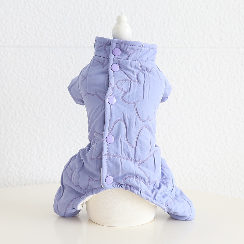 Dog Cat Coat Jacket Fashion Cute Winter Warm Soft Washable Comfortable Outdoor Casual Daily Dog Clothing for Bichon Frise Poodle Pomeranian Baby Pet Papillon3