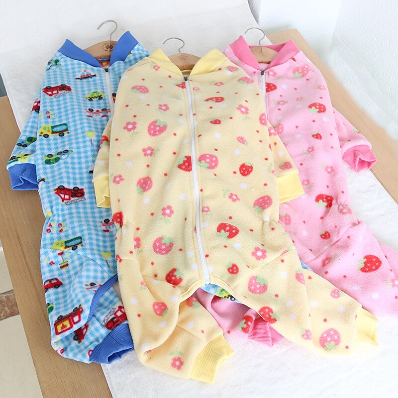 Dog Cat Jumpsuit Pajamas Fashion Cute Winter Soft Washable Comfortable Indoor Casual Daily Dog Clothing for Husky Labrador Alaskan Malamute Golden Retriever Border Collie