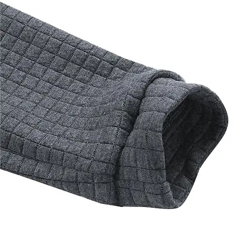 Men's Sweatshirt Quarter Zip Sweatshirt Black White Army Green Navy Blue Dark Gray Half Zip Plain Ribbed Textured Knit-texture Sports & Outdoor Daily Holiday Polyester Streetwear Basic Casual Spring4