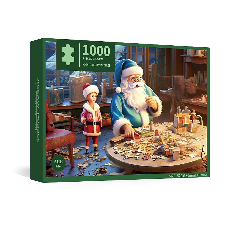 Festival Countdown Puzzle - 1000 Pieces Jigsaw Puzzles For Adults And Kids - Advent Calendar 2023 Festival Gifts Home Decoration - Festival Advent2