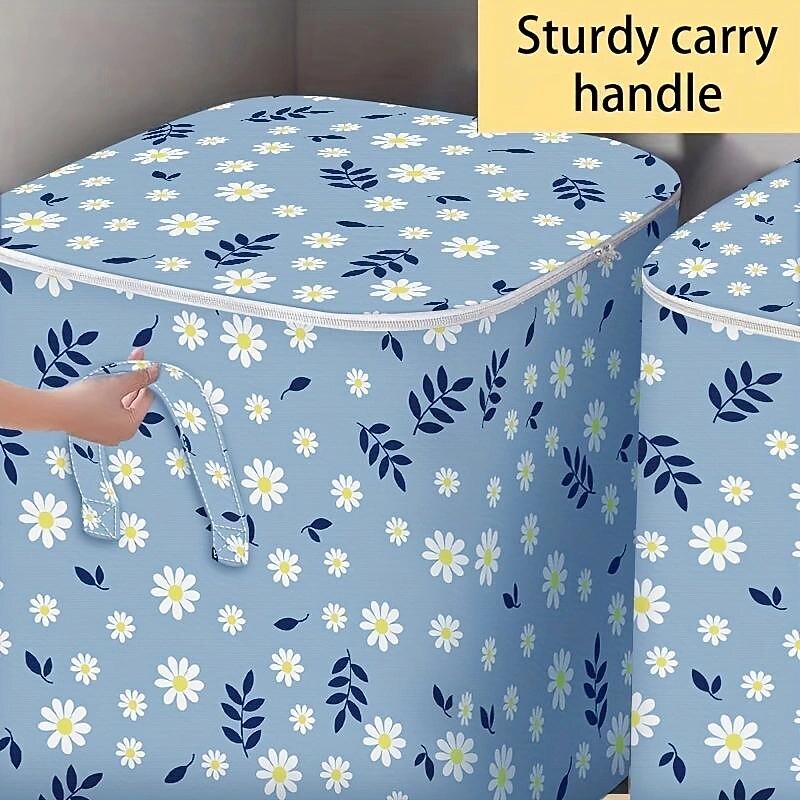 Large Capacity Quilt Clothes Organizer, Handheld Lightweight Packing Cubes, Clothing Quilt Storage Bag2