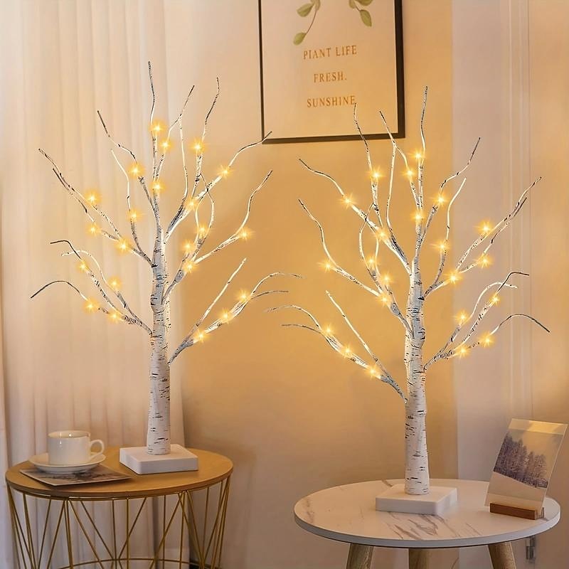 LED Birch Tree Lights, Simulated Decorative Table Lamps for Christmas, Home and Event Decor2