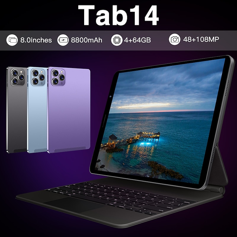 Kids Tablet Tablet PC  1280*800   8 inch  tab14  IPS display screen (Tablet Computer High-Definition Screen For Childrens Festival Presents2