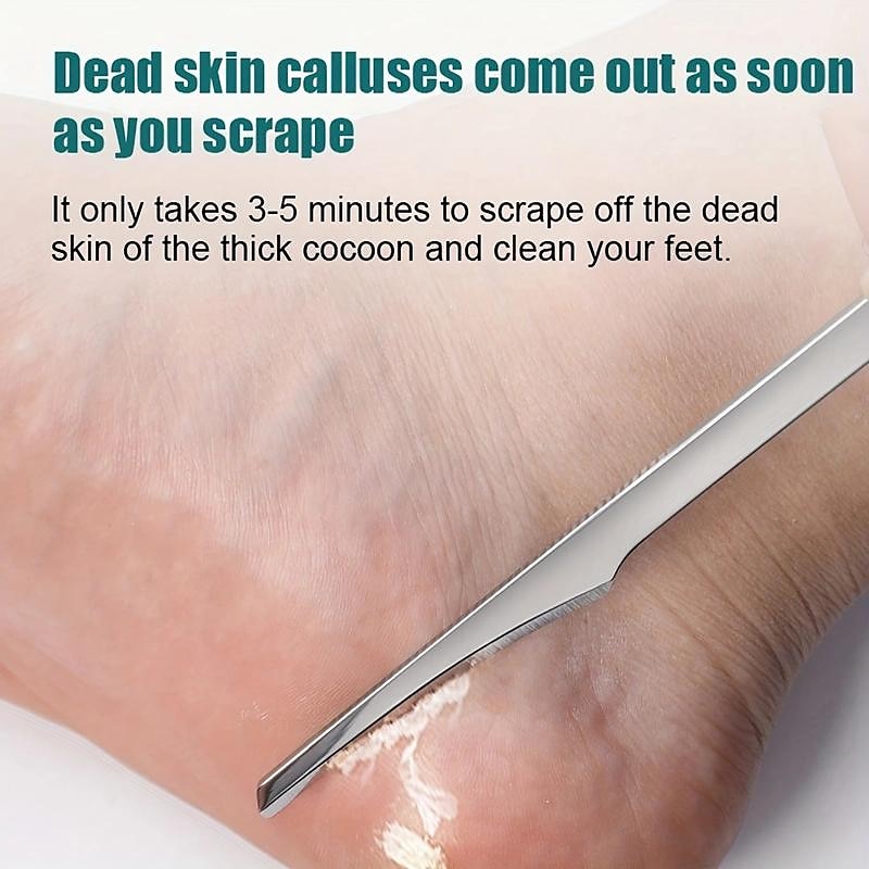 Stainless Steel Foor Knife Foot Dead Skin Remover Toe Nail Shaver Feet Pedicure Knife Foot Callus Rasp Foot Care Tool2