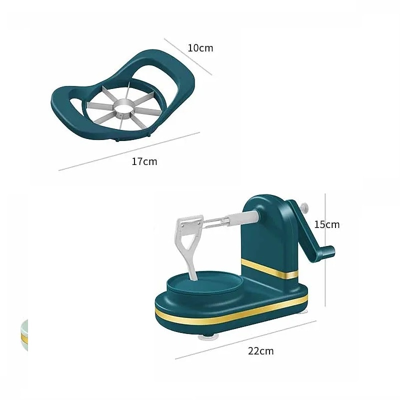 Maunal Fruit Apples Peeler Slicer with Corer Pear Peeler Hand-cranked Rotating Kitchen Peeling Machine Kitchen Gadgets3