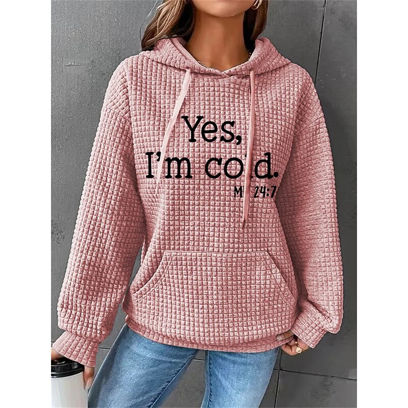 Women's Oversized Letter Active Sportswear Long Sleeve Hoodie Regular Tops Casual Sports Drawstring Print Front Pocket Black White Green Gray Fall & Winter4