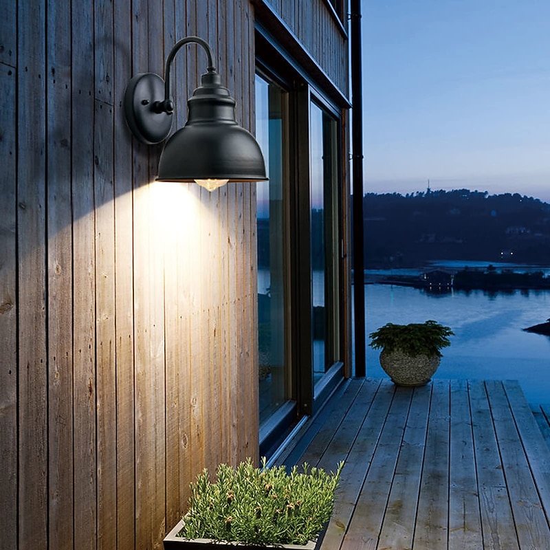 Vintage Industrial Wall Light Vintage Wall Light for Indoor Outdoor Retro Metal Wall Light for Art Restaurant Cafe Bar Aisle E27 Bronze/Black 110-240V2