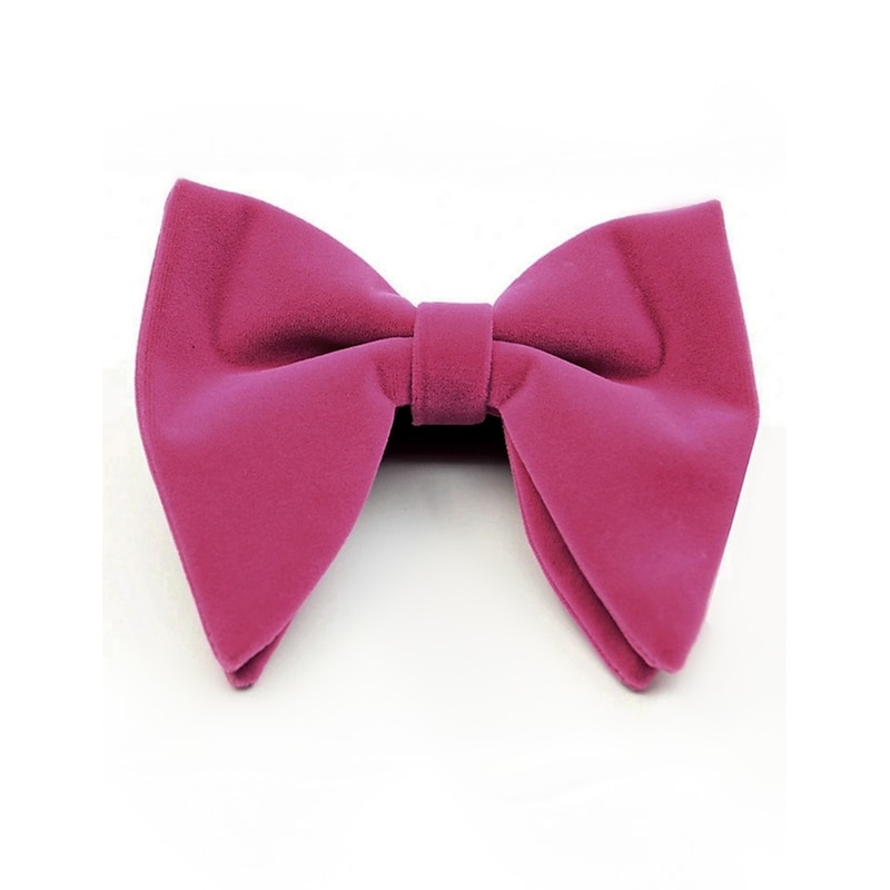 Men's Wedding Ties Solid Colored Black Pink Wine 20233