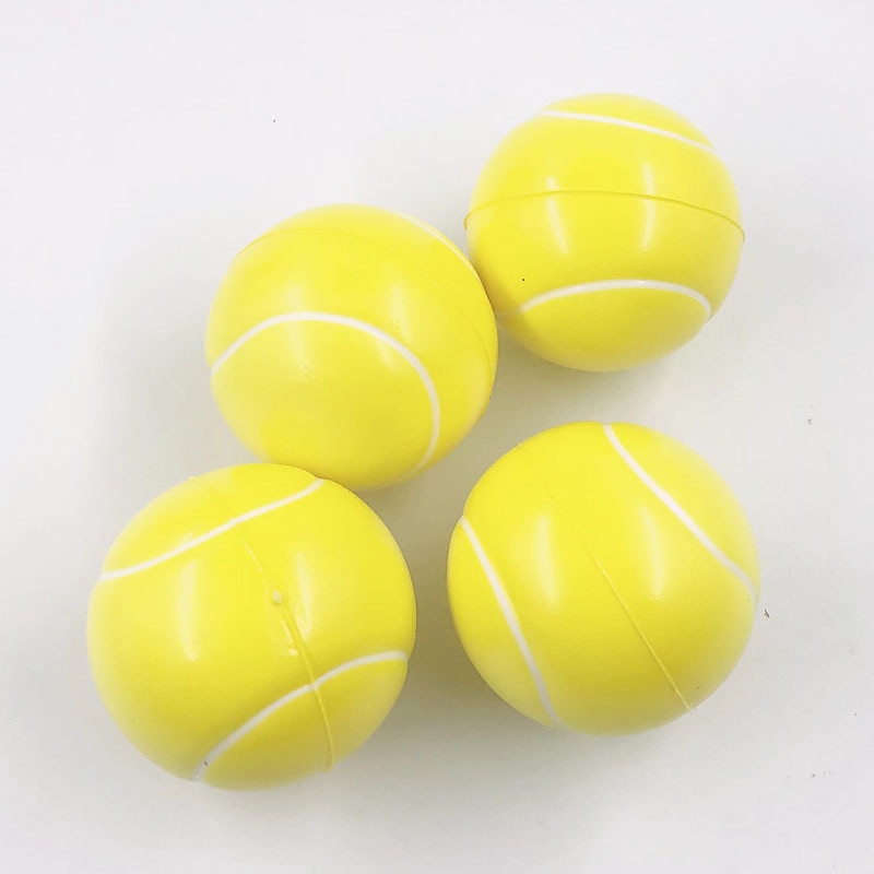 4pcs PU Foam Ball Model Decompression Foam Sponge Venting Ball Foam Basketball Football Tennis Baseball Squeeze Toy2
