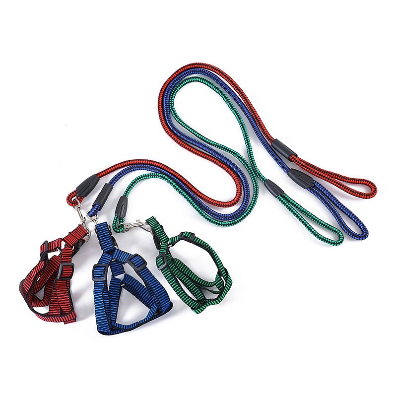 Pet Dog Traction Rope Small Square Round Rope Chest Strap Dog Pet Supplies3