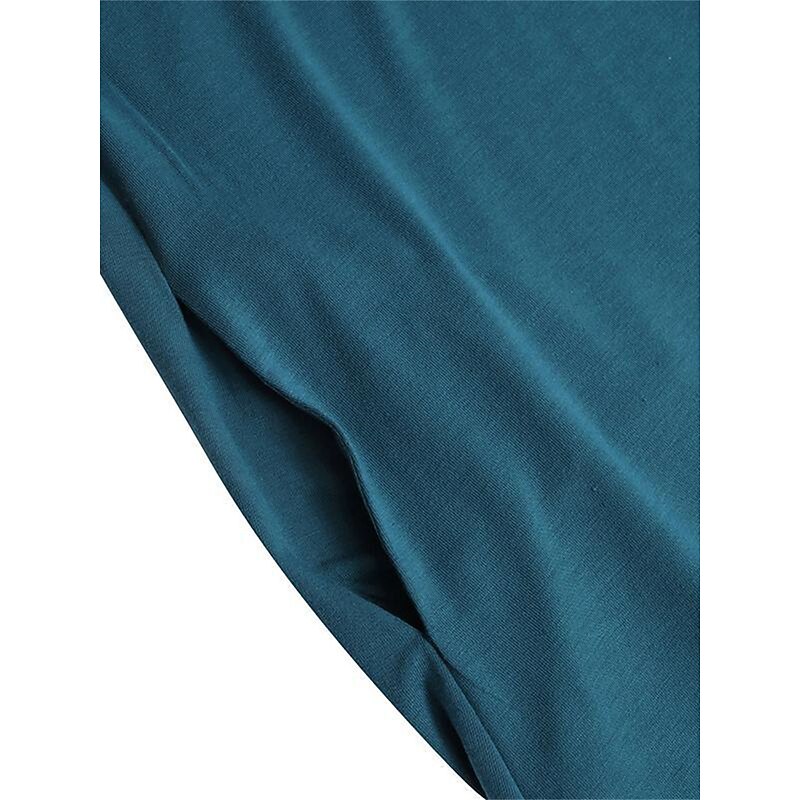 Women's Long Dress Maxi Dress Black Dress Casual Dress Winter Dress Cocktail Dress Fashion Basic Classic Outdoor Vacation Daily Loose Fit Long Sleeve Stand Collar Black Pink Blue Brown Fall Winter 14