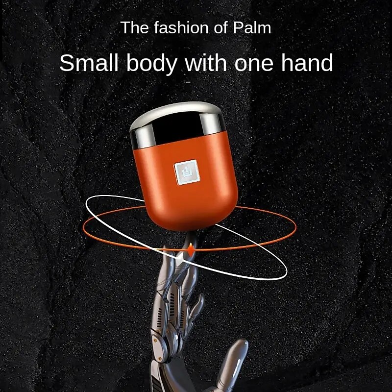 Mini Portable Electric Shaver Full Body Wash Double Blade Head Usb Rechargeable Shaver2