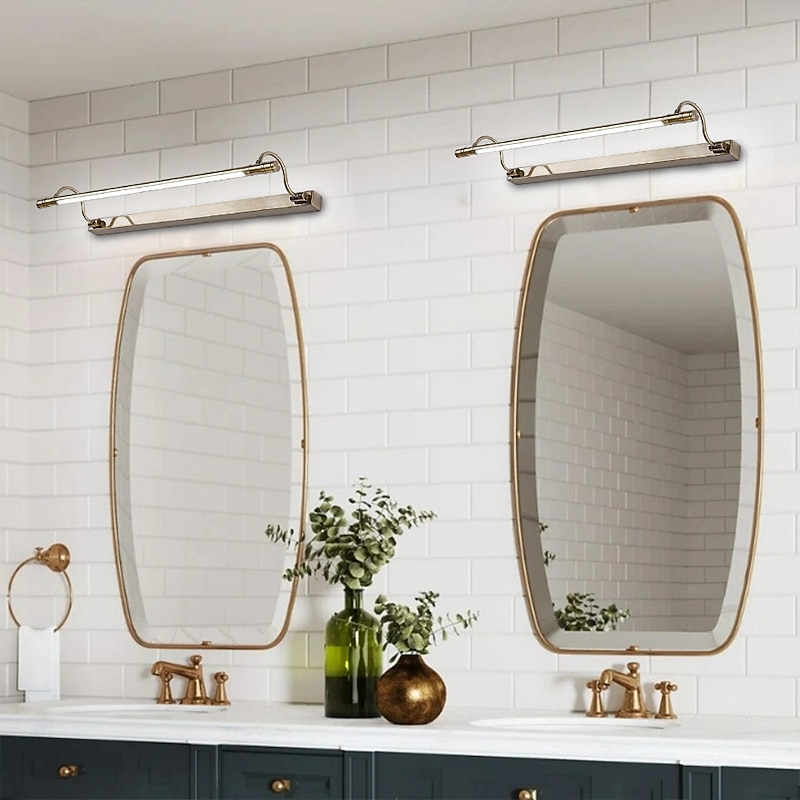 Mirror Lights Bathroom Lamp IP44 Indoor Wall Lamp Rotating Makeup Light Picture Lamps 110-240V2