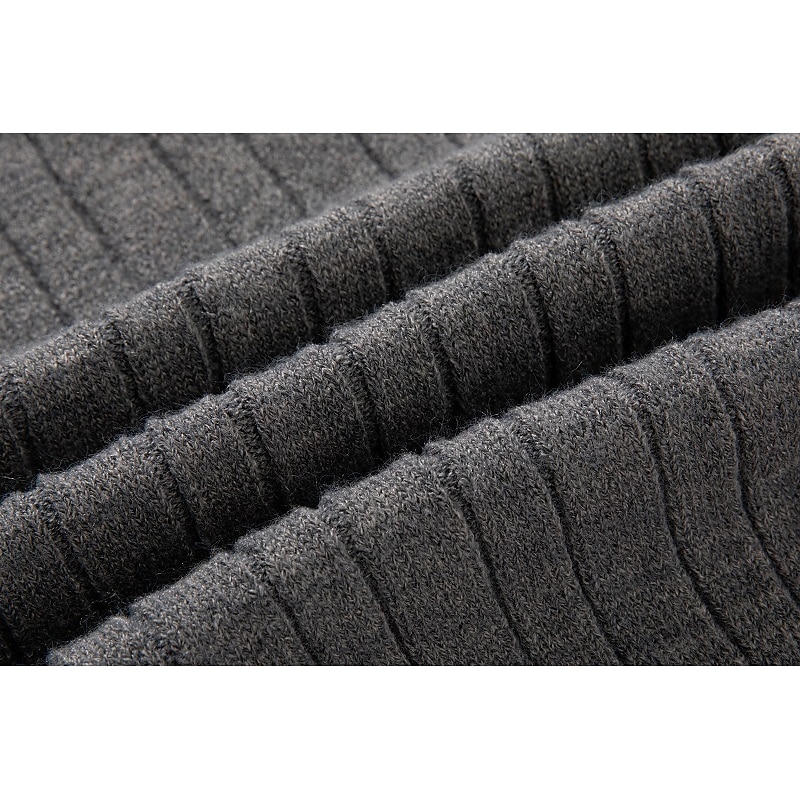 Men's Sweater Quarter Zip Sweaters Quarter Zip Pullover Sweater Pullover Ribbed Cable Knit Zipper Knitted Plain Quarter Zip Keep Warm Modern Contemporary Daily Wear Going out Clothing Apparel Fall2