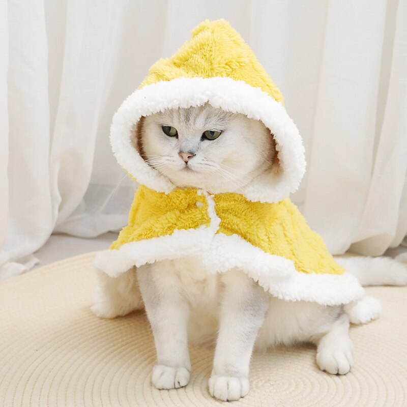 Dog Cat Pajamas Cloak Fashion Casual Winter Warm Breathable Soft Washable Comfortable Christmas Outdoor Casual Daily Dog Clothing for Bichon Frise Pomeranian Baby Pet Papillon Small4