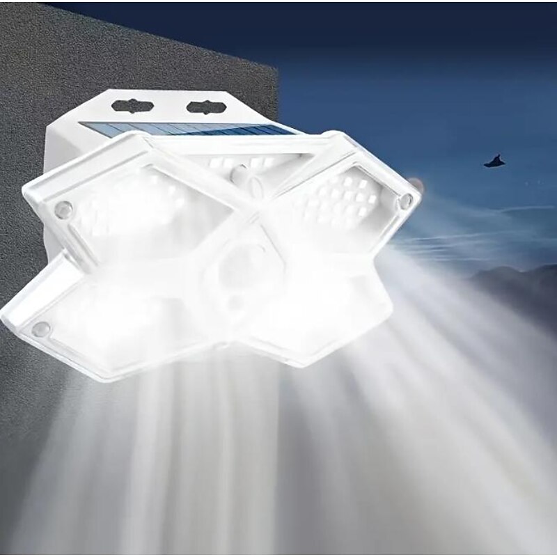 Solar Flood Lights Outdoor Waterproof Wall Lamp Motion Sensor Street Light Security Flood Lamp Garden Decor Landscape Lighting3