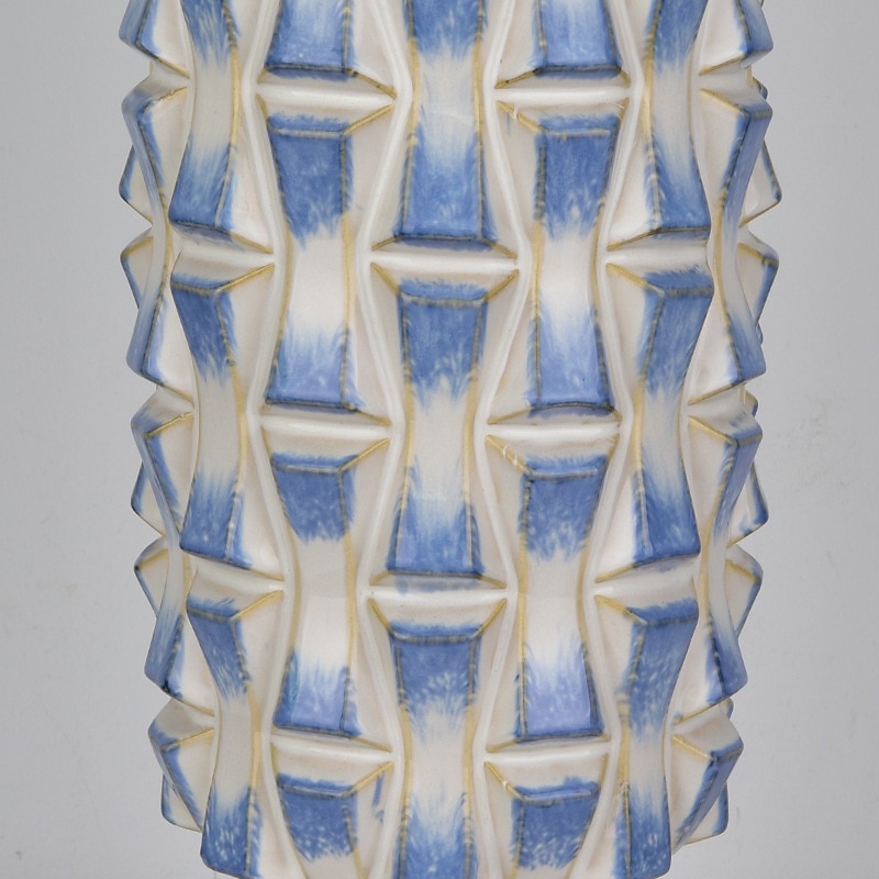 Table Lamp Ceramic Bedside Table Lamps with Fabric Lampshade and Glass Base Retro Simplicity Bedside Lamps for Home Office Cafe Restaurant Nightlight Bedside Lamp Table Lamp 110-240V2