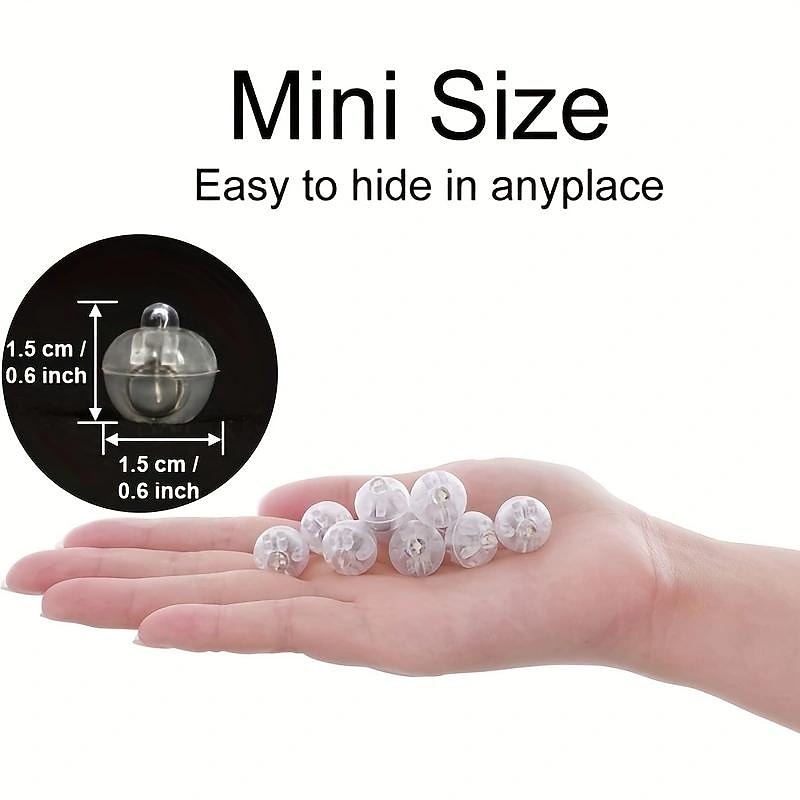 20/50pcs, Mini LED Balloon Lights for Home Decor, Perfect for Christmas,Halloween,Birthday, Wedding, and Party Decorations4
