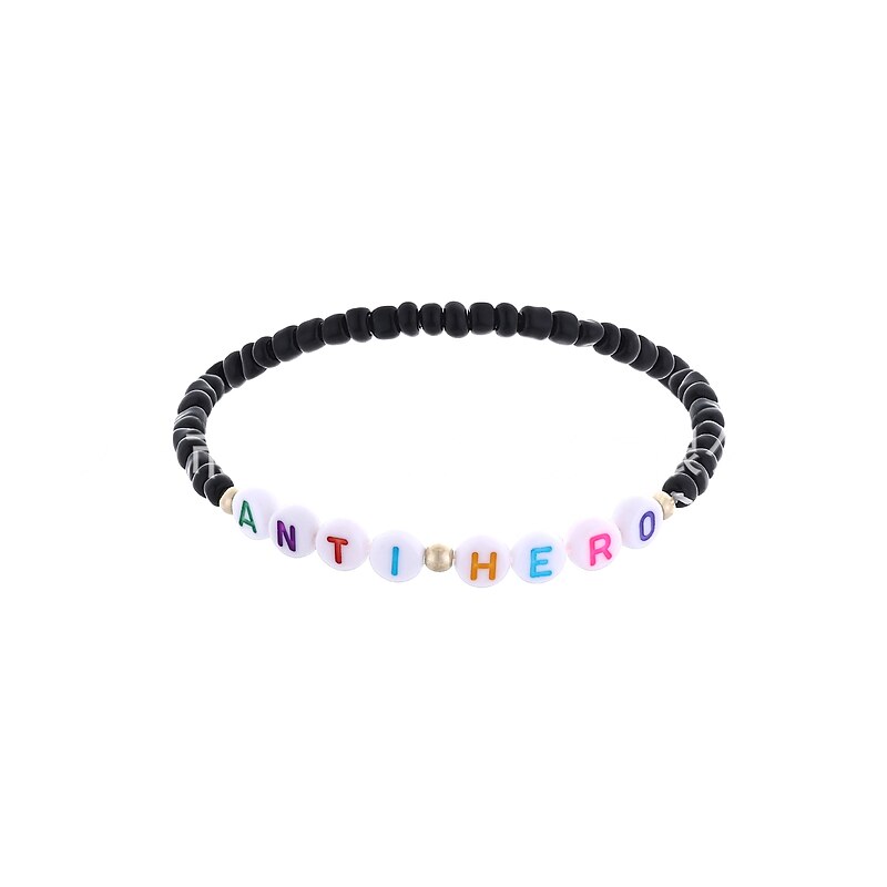 Taylor Inspired Bracelets Set Friendship Bracelets for Women Girls Eras Tour Anti Hero 1989 Lover Reputation Outfits Jewelry for Swiftie Fans for Christmas Gifts4