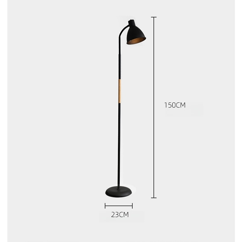 Elegant Floor Lamp E27 Floor Lamp Luxury Bedroom Bedside Lamp Vertical Living Room Study Modern Reading Light 110-240V3