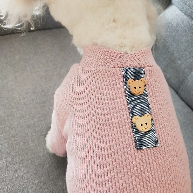 Dog Cat Sweatshirt Fashion Cute Winter Breathable Soft Washable Comfortable Outdoor Casual Daily Dog Clothing for Bichon Frise Pomeranian Baby Pet Papillon Small4