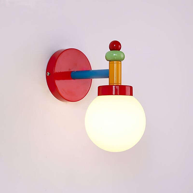 Children's Room Wall Sconce G9 Glass Light Indoor Decorative Fixture Kindergarten Classroom Decorative Lighting 110-240V